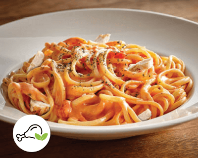 LINGUINE ROSEE WITH CHICKEN